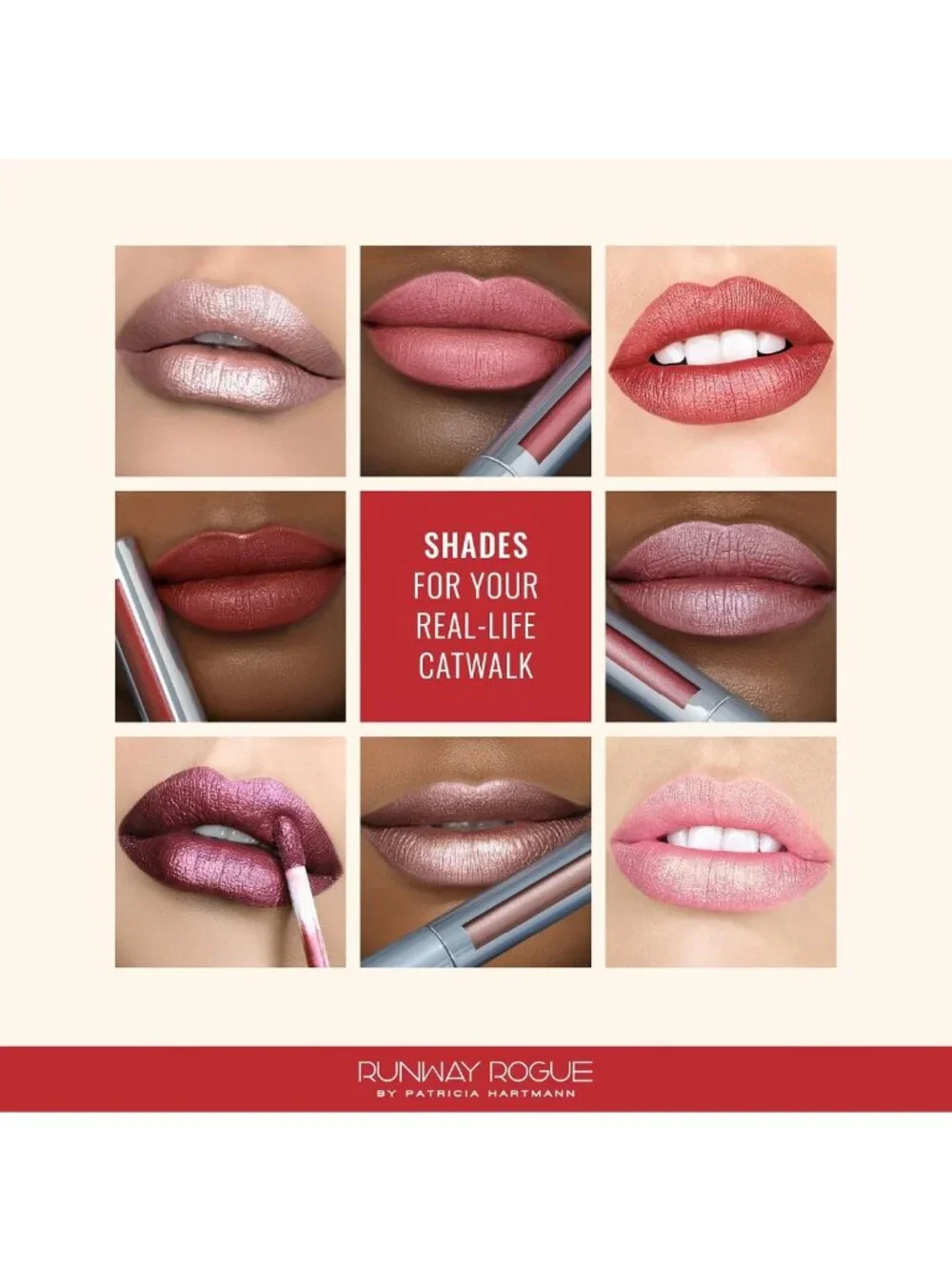 Glam Long Wear Shimmer Liquid Lipstick - Metallic Nude/Pale Pink with Silver